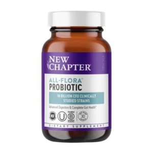 Probiotic All-Flora - Whole-Food Probiotics 5 Billion CFUs (30 Capsules) - Picture 1 of 8