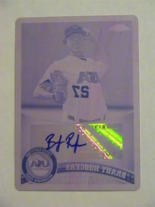 2011 Topps Chrome USA Brady Rodgers Houston Astros Arizona State Auto 1/1 - Picture 1 of 1
