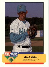 1994 Elmira Pioneers Fleer/ProCards #3469 Chad Miles