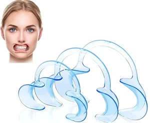 3 x Retractor de mejillas Blanqueamiento de dientes Abridor de Boca Dentista - Picture 1 of 16