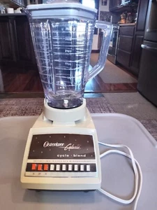 🦋Vintage Osterizer Galaxie Cycle Blend 10 Speed Blender Good Condition!! - Picture 1 of 17
