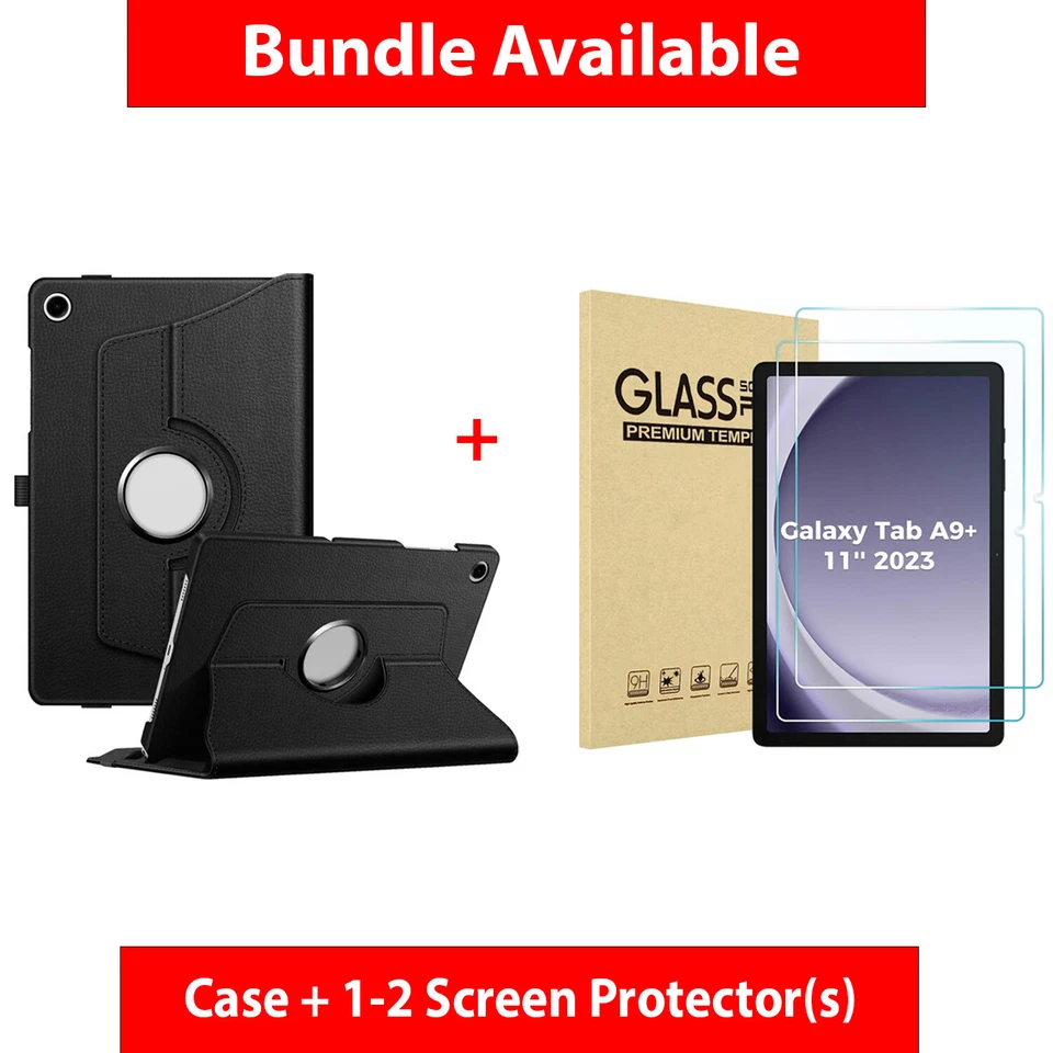 360-Degree Stand Full Protective Case Cover For Samsung Galaxy Tab A9 Plus 2023 - Image 1 of 1