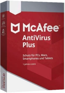 McAfee Antivirus Plus 2025 | 1-10 Geräte | 1-3 Jahre | Sofortdownload | Neu - Bild 1 von 3