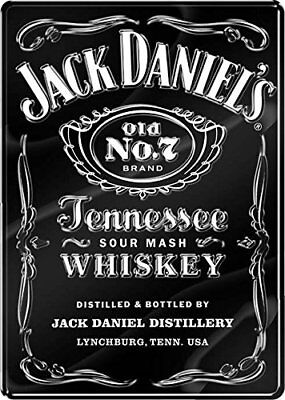 Jack Daniels Over Sized Premium Sign Embossed Uv Protected 18.5  W 26  H 0.25  D • 49.99$