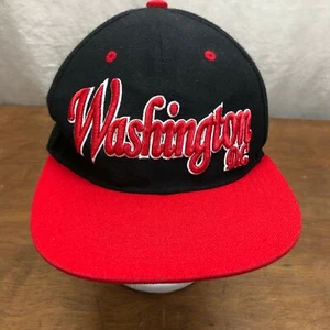 WASHINGTON DC ADJUSTABLE STRAPBACK BALL CAP HAT - CITY HUNTER - Picture 1 of 5