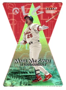 2001 FLEER GENUINE #3 of 15 MARK McGWIRE AT LARGE - Picture 1 of 1