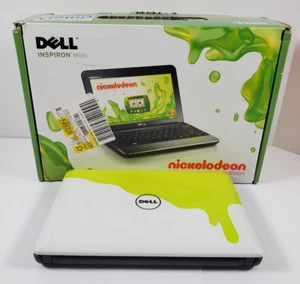 2009 Dell Inspiron Mini Nickelodeon Slime Edition RARE Find Tested Works - Picture 1 of 11