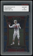 TANNER McKEE 2023 PANINI SELECT DP 1ST GRADED 10 ROOKIE CARD PHILADELPHIA EAGLES