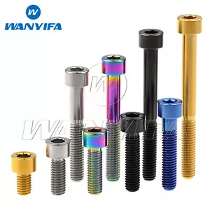 M5 Titanium Socket Head Bolt Hex Screw 10/12/15/16/18/20/23/30/40/45/50/55/60/65 - Picture 1 of 11