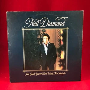 NEIL DIAMOND  I'm Glad You're Here With Me Tonight 1977 UK Vinyl LP CBS record - Picture 1 of 4