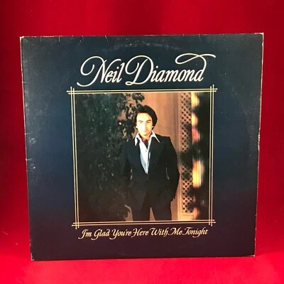 NEIL DIAMOND  I'm Glad You're Here With Me Tonight 1977 UK Vinyl LP CBS record - Image 1 of 4