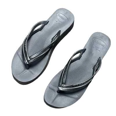 NUEVAS Chanclas de Cuña Havaianas MUJERES Talla 10.5 Informales Exterior Verano Foto 1 de 4