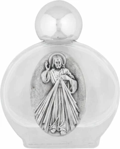 Botella de agua bendita pequeña de vidrio Venerare (Divina Misericordia) - Imagen 1 de 12