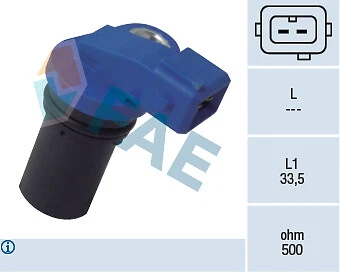 Sensor FAE 79133, posición del árbol de levas para FORD MAZDA VOLVO Foto 1 de 1