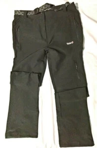 Izas Mount Stretch Hiking Pants Womens Black Size 2XL - Picture 1 of 6