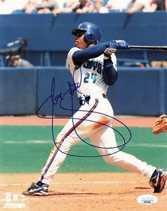 Shannon Stewart Signed 8x10 Toronto Blue Jays (JSA RR57948) - Picture 1 of 1
