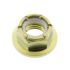 Sprocket nut M10x1.25 mm titanium gold for Ducati 888 888 SP5 sport production 1