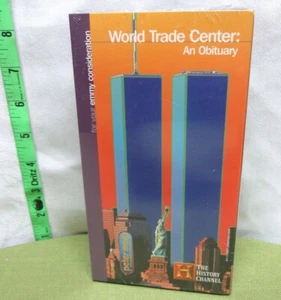WORLD TRADE CENTER documentary Obituary VHS Emmy edition Harry Smith NWT - Picture 1 of 2