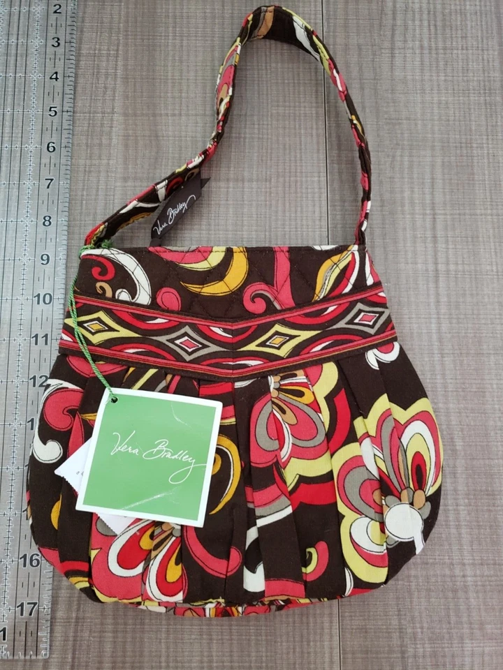 Vera Bradley Hannah Handbag Purse Shoulder Bag in Puccini
