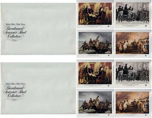 2 sets of US Stamps 1976 Bicentennial Sheets MNH Scott 1686- 1689 40 stamp total - Picture 1 of 8