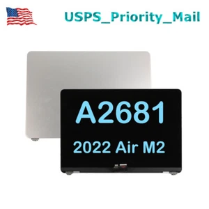 13.6" LCD Screen Display Assembly Part for MacBook Air A2681 EMC 4074 Starlight - Picture 1 of 7