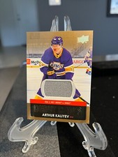 Arthur Kaliyev 2021-22 Upper Deck Debut Dates Jersey #DD-4 - Los Angeles Kings