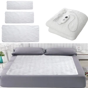 Electric Heated Blanket Warming Winter Underblanket Single Double King Size - Picture 1 of 20