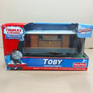 Box Trackmaster Thomas And His Friends Motorized Toy Train Toby Head - Picture 1 of 2