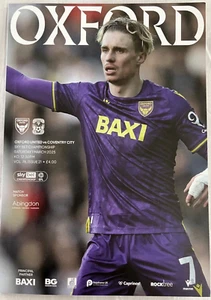 Oxford United v Coventry City - Championship - Played 01/03/2025 - For Charity - Picture 1 of 1