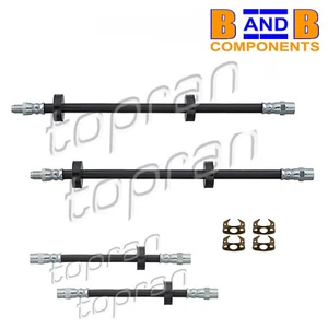 VW BRAKE HOSE SET GOLF JETTA MK2 1.3 1.6 1.8 C414 - Picture 1 of 4
