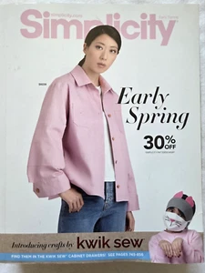 Simplicity Counter Sales Catalog Early Spring 2015 Pattern Book Directory - Picture 1 of 11