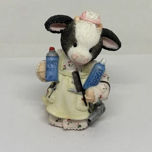 Mary’s Moo Moos – Moo’s Got Style – Figura Vaca ENESCO 1998 461253 Sin Caja - Imagen 1 de 5