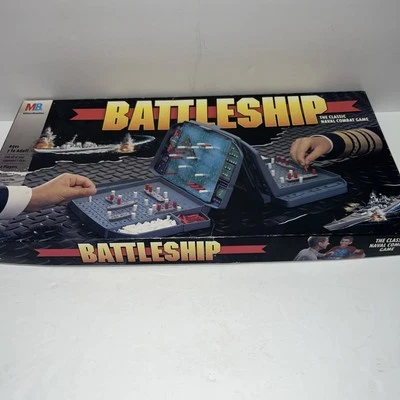 Vintage Battleship Milton Bradley MB 1996 90s Naval Classic Board Game COMPLETE - Image 1 of 4