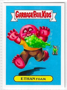 2017 Topps Garbage Pail Kids Adam-Geddon Ethan Foam #1b - Picture 1 of 2