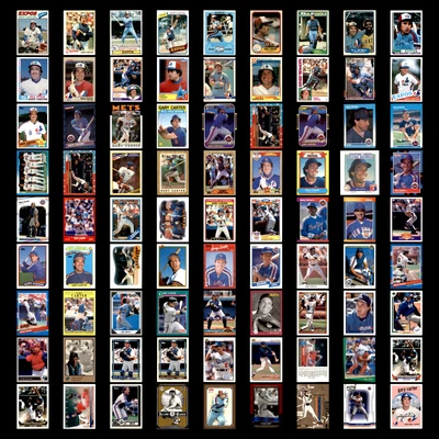 Gary Carter Lot 81 Different Baseball Cards 1977-2018 Expos/Mets/Gianta/LAD MLB - Image 1 of 4