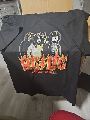 AC/DC Highway to Hell Adulto Camiseta Grande Nueva Con Etiquetas Foto 1 de 4