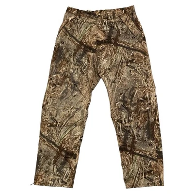 Herter's Mossy Oak Duck Blind Lined Nylon Hunting Pants XL Regular Water Fowl - Image 1 of 4