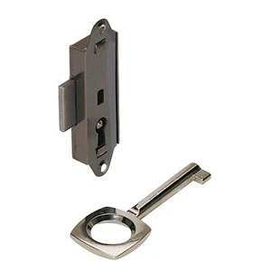 HETTICH Briefkastenschloss/Aufschraubschloss, Stahl vernickelt - Bild 1 von 2