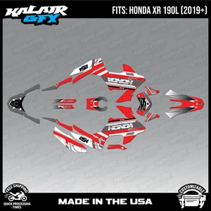Kit Gráficos para Honda XR190L (2019+) Redentor - ROJO - Imagen 1 de 4