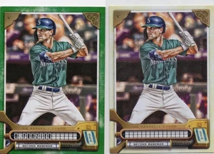 Adam Frazier Missing Nameplate + Green 2022 Topps Gypsy Queen #176 Mariners - Bild 1 von 2