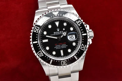 Rolex Sea-Dweller 43 2020 acero inoxidable esfera negra MK2 126600 juego completo Foto 1 de 4