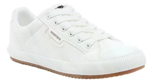 Zapatos deportivos Rocket Dog Cheery Low blancos informales de lona con cordones para mujer - Imagen 1 de 4