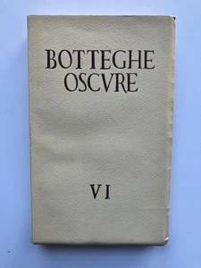 Revue " Botteghe Oscure VI " 1950 BASANI PASOLINI BRECHT CAPOTE - Picture 1 of 1