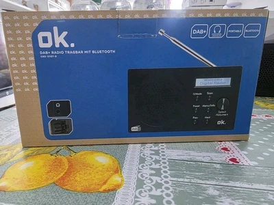 OK. ORD 101 BT-B-1 Tragbares Digitalradio, FM, DAB+, DAB, Bluetooth, Schwarz - Bild 1 von 4