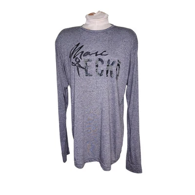MARC ECKO Cut & Sew Men’s Size Large Gray Long Sleeve Logo T-Shirt NWT - Image 1 of 4