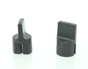 DENON D-65 MINI RECEIVER PARTS: BASS & TREBLE KNOBS. - Picture 1 of 2