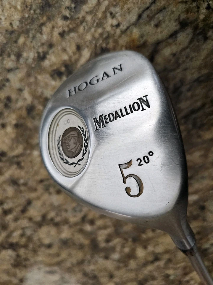 Vintage RH Hogan Medallion 20° 5 Wood with a Hogan Medallion Graphite Shaft - Image 1 of 4