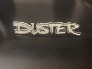 1972-1976 DUSTER FENDER EMBLEM Original OEM 3680304 46430 4643G MOPAR - Picture 1 of 2