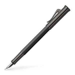 Graf von Faber-Castell Guilloche Black Edition 145310 Füllfederhalter, Federbreite M, - Bild 1 von 7