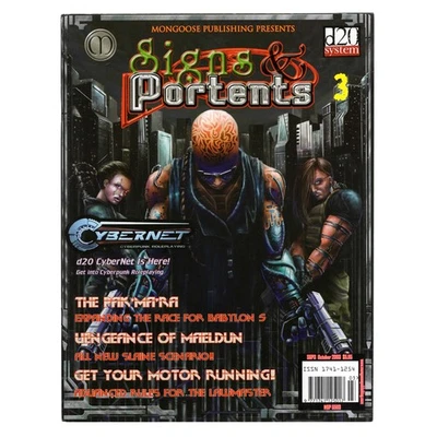 d20 System Signs & Portents Issue 3 - Mongoose Publishing D&D DND OOP YHP - Image 1 of 2